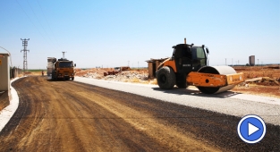 Haliliye’de eski yollar yenileniyor