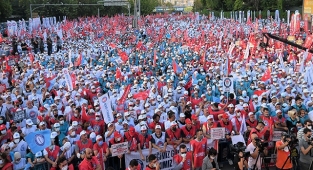 Memur-Sen eylemdeydi! Taleplerini dile getirdiler