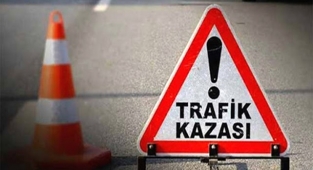 Motosiklet şarampole uçtu: 2 ağır yaralı