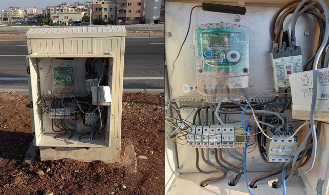 Açık elektrik panoları tehlike saçıyor