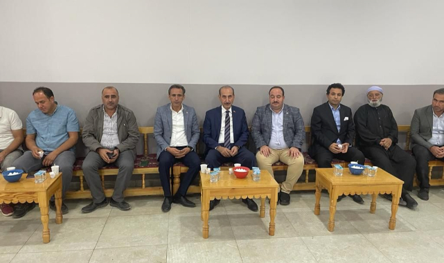 Cevheri ve Yalçınkaya'dan Ekinci Ailesine taziye ziyareti