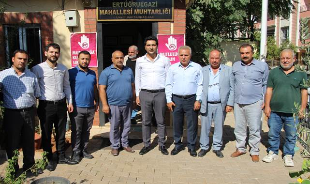 Dicle Elektrik Şanlıurfa'da muhtar ziyaretlerini sürdürüyor
