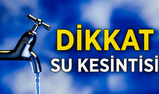 Eyyübiye'de bir çok mahalle susuz kalacak
