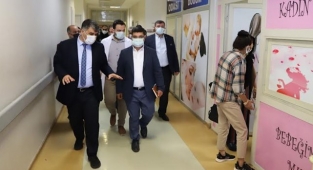 İl Sağlık Müdürü Gülüm'den Viranşehir'de denetim