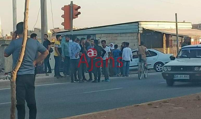 Viranşehir'de kaza: Otomobilin çarptığı kişi hastanelik oldu