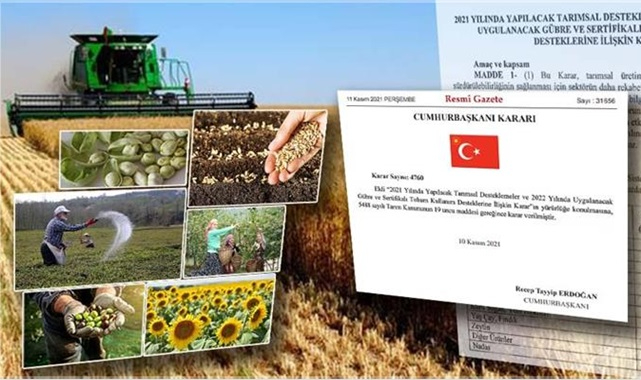 ÇKS kaydı olan çiftçiye ödenecek destekleme miktarları belli oldu