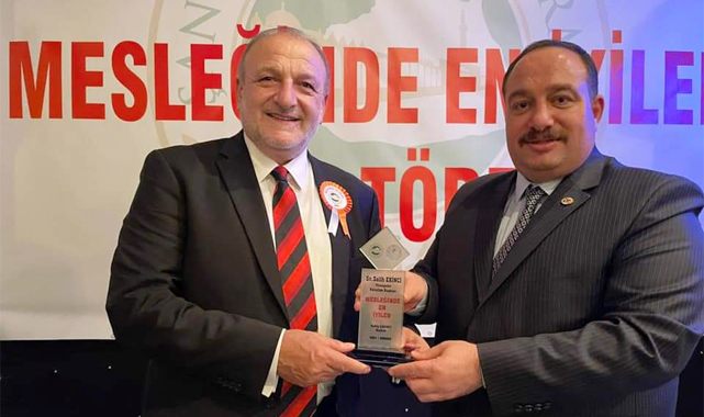 Ekinci'ye 'mesleğinde en iyiler' ödülü