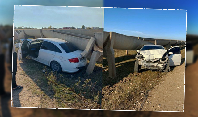 Harran'da feci kaza: Sürücü ağır yaralandı