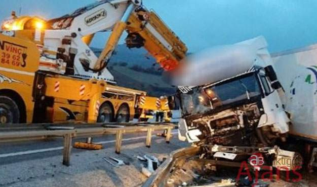 Şanlıurfalı sürücü Bursa’da kaza yaptı