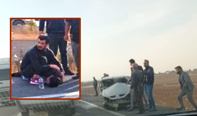 Suruç yolunda bir kaza daha! 2 yaralı