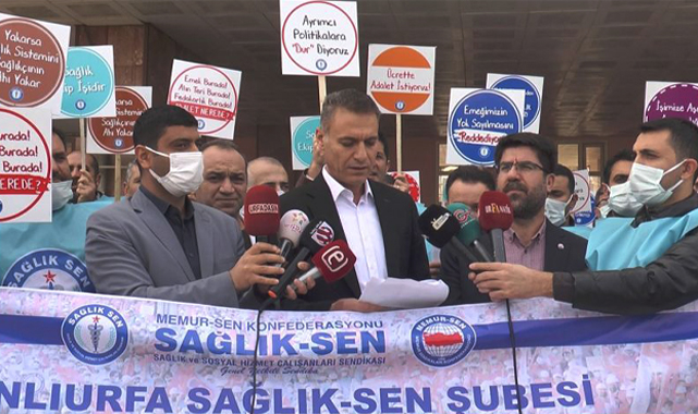 Şanlıurfa’da bir sağlık grubu daha iş bırakıyor