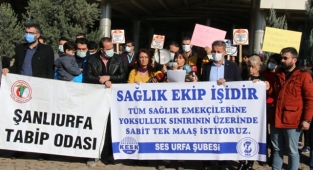 Şanlıurfa'da sağlık çalışanları iş bırakacak