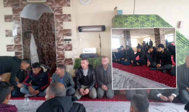 Akçakale’de toplu yemekler camide yeniliyor!