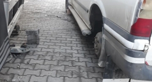 Hırsızlıkların önüne geçilemiyor! Araç lastiklerini çalmaya başladılar