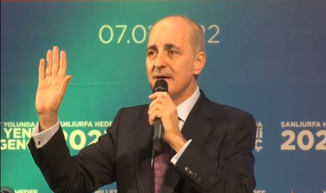 Numan Kurtulmuş'tan Kürtçe çıkışı!