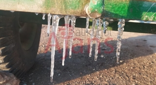 Şanlıurfa adeta buz tuttu
