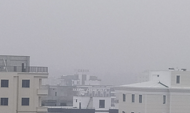 Şanlıurfa'da sisli hava etkili oluyor