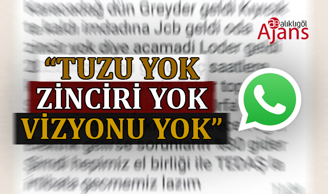 Siverek’teki bu yazışmalar çok konuşulacak