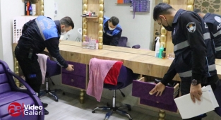 Haliliye'de kuaför ve güzellik merkezleri denetlendi