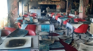 Şanlıurfa'da bir restoranda yangın