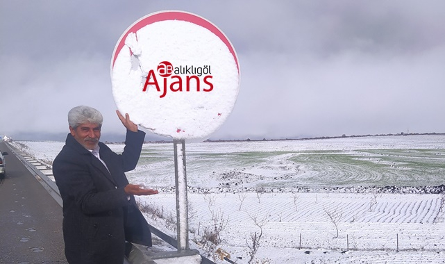 Şanlıurfa'da mart ayında kar yağışı