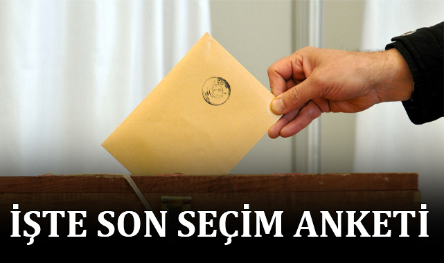 Bu pazar seçim olsa hangi parti yüzde kaç oy alır?