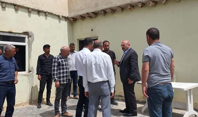 DSİ Müdürü Mahmut Berber sahada incelemede bulundu