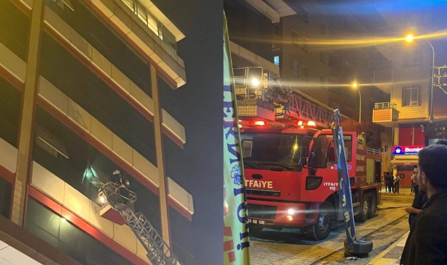 Şanlıurfa'da bir otelde yangın çıktı! İtfaiye müdahale etti