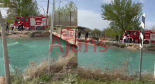 Urfa'da DSİ kanalına düşen çocuk suda kayboldu