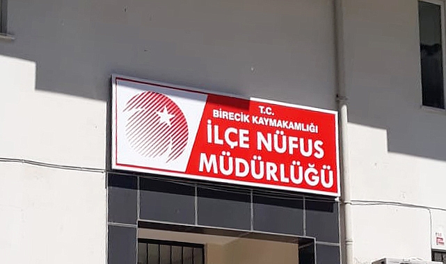 Birecik'te taziye evi nüfus müdürlüğü oldu