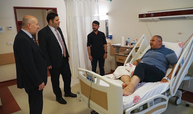 Şanlıurfa’da hastalar bayramda unutulmadı