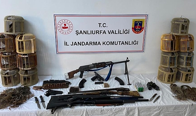 Urfa'da baskın yapılan evde cephanelik çıktı