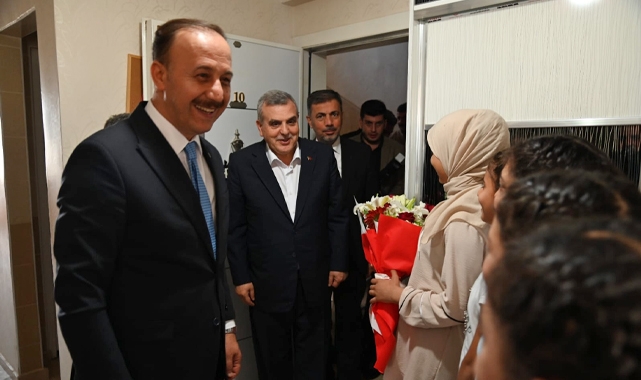 Vali Erin'den bayram ziyareti