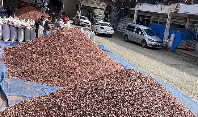 Şanlıurfa Şıracılar ve Kuruyemişçiler pazarında fıstık fiyatları