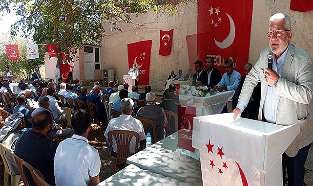 Saadet Partisi Hilvan'da kongreye gitti 