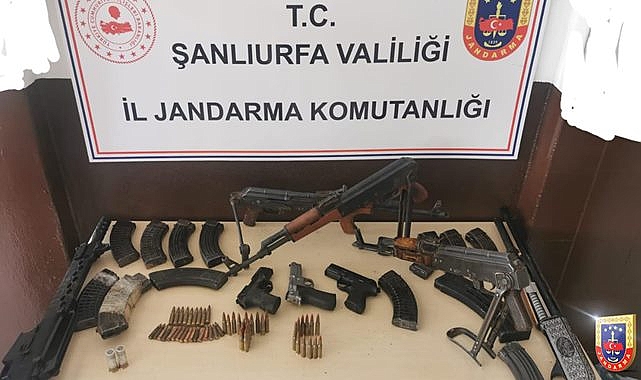 Şanlıurfa 'da silah operasyonu!