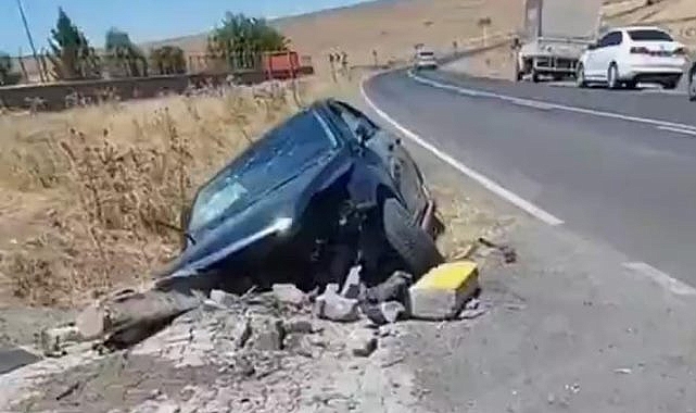Siverek'te  trafik kazası! Yaralılar var