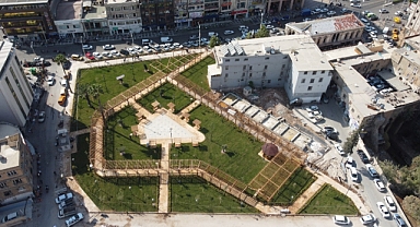 Kızılay Bahçesi yeni görüntüsüyle görenleri hayran bırakıyor