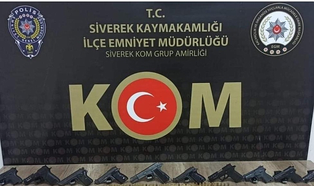 Şanlıurfa’da operasyon! Çok sayıda silah ele geçirildi