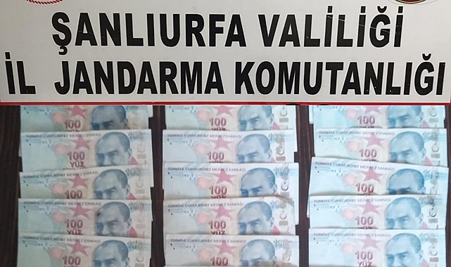 Şanlıurfa'da sahte para ele geçirildi