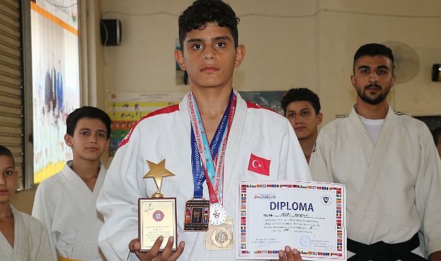 Şanlıurfalı judocudan madalya üstüne madalya