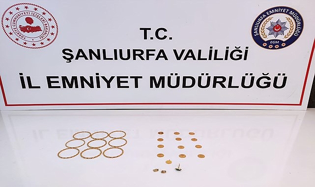 Şanlıurfa’da operasyon! Üzerinden servet çıktı