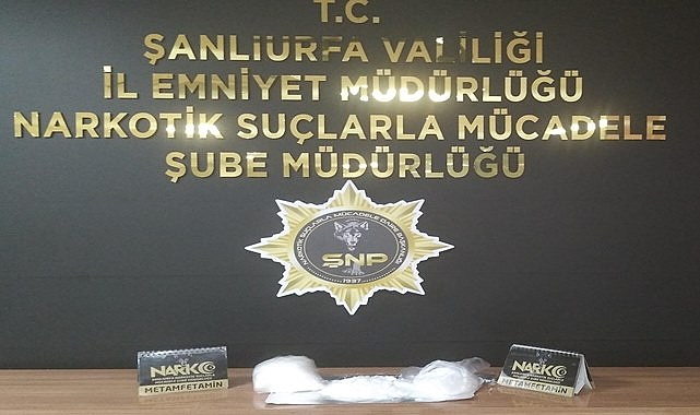 Şanlıurfa'da uyuşturucu operasyonu! 2 gözaltı