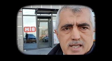 Gergerlioğlu Bim markette alışveriş yapıp kendini ihbar etti