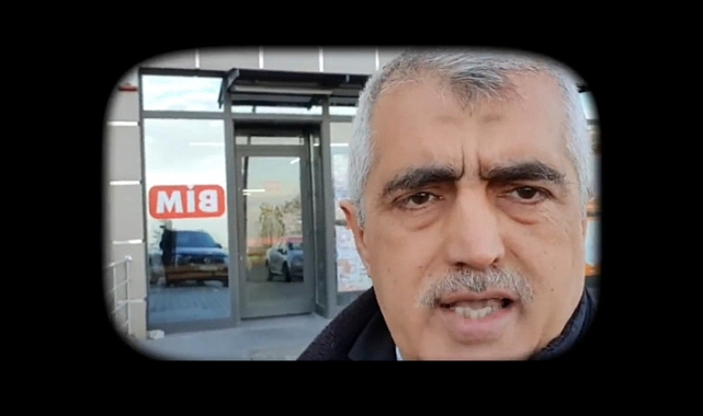 Gergerlioğlu Bim markette alışveriş yapıp kendini ihbar etti