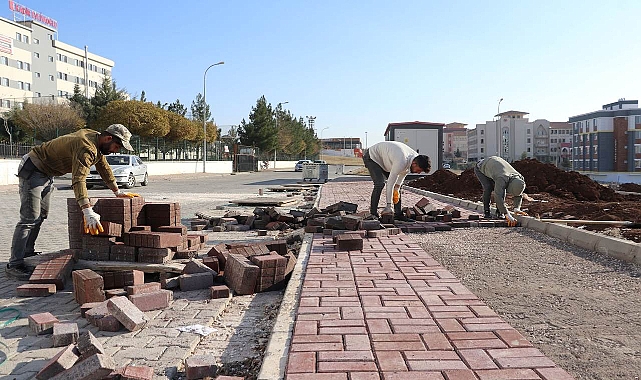 Karaköprü’de yeni yeşil alanlar kazandırılıyor