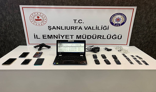 Urfa'da dolandırıcılık operasyonu! Gözaltılar var