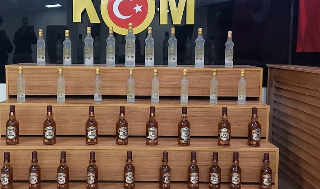Vatandaşı zehirleyeceklerdi! Sahte alkol ele geçirildi