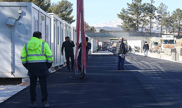 Adıyaman'da konteyner kent kuruluyor