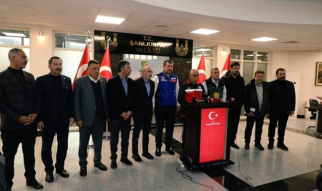 Bakan Kirişci, Şanlıurfa'da konuştu